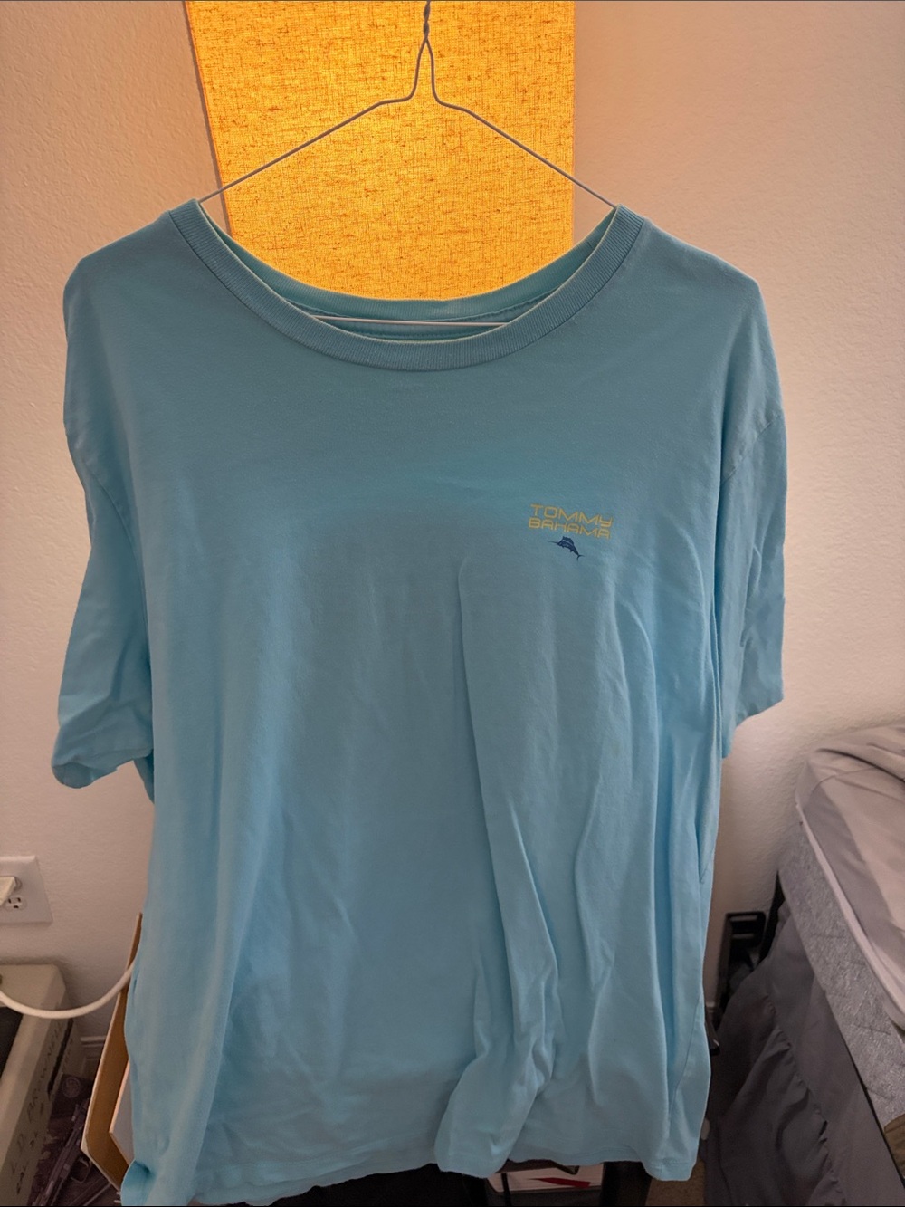 Tommy Bahama Men's Sky Blue Short-Sleeve Tee